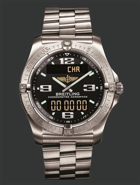 breitling aerospace backlight function|breitling aerospace dial review.